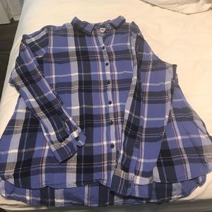 Old navy classic plaid flannel